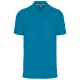 Designed To Work - Pique férfi galléros póló - Tropical Blue - XL