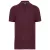 Designed To Work - Pique férfi galléros póló - Wine - S