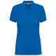 Designed To Work - Pique női galléros póló - Light Royal Blue - XL