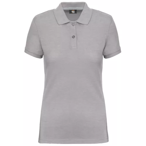 Designed To Work - Pique női galléros póló - Oxford Grey - XS