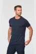 Designed To Work - Kerek nyakú férfi póló - Fekete/Sárga - 2XL