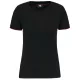 Designed To Work - Kerek nyakú női póló - Fekete/Piros - 3XL