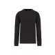 Designed To Work - Kerek nyakú férfi pulóver cipzáras zsebbel - Sötétszürke - 2XL