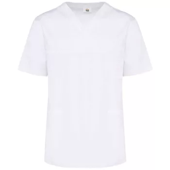 Designed To Work - Pamut unisex tunika - Fehér - XS