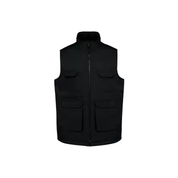 Designed To Work - Többzsebes unisex mellény - Fekete - XL