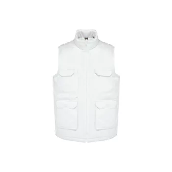 Designed To Work - Többzsebes unisex mellény - Fehér - L