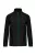 Designed To Work - Vízlepergető, zsebes, steppelt unisex kabát - Fekete/Kelly Green - XS