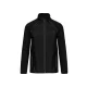 Designed To Work - Vízlepergető, zsebes, steppelt unisex kabát - Fekete/Ezüst - 4XL