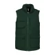 Designed To Work - Vízálló, steppelt unisex mellény - Forest Green - 2XL